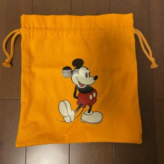 ローリーズファーム(LOWRYS FARM)のミッキー　巾着袋　Disney(ポーチ)