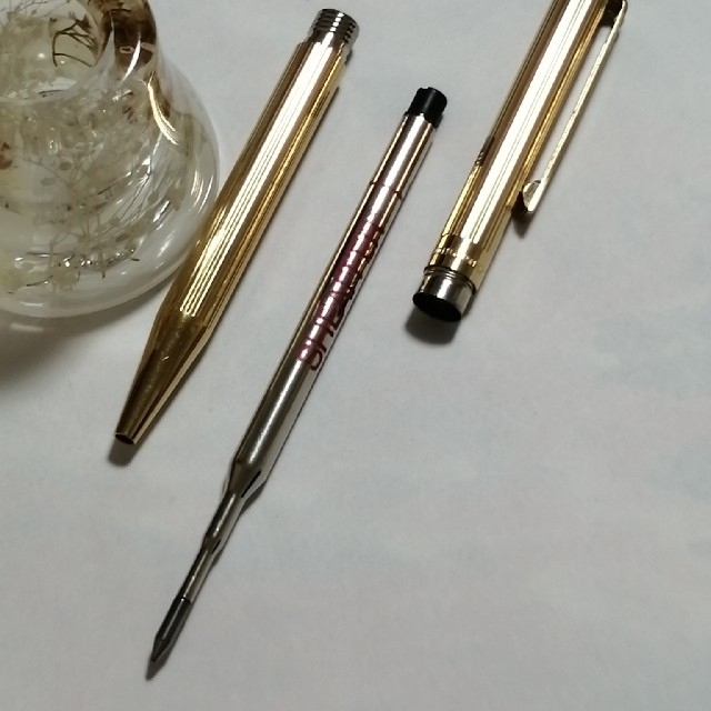 SHEAFFER(シェーファー)のシェーファー  ボールペン タルガ ゴールドプレート フルートライン インテリア/住まい/日用品の文房具(ペン/マーカー)の商品写真