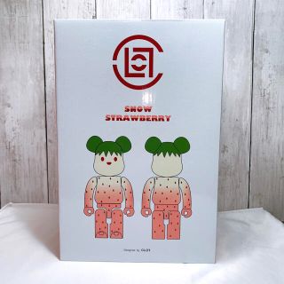 メディコムトイ(MEDICOM TOY)のBE@RBRICK Snow Strawberry 400% & 100% (その他)