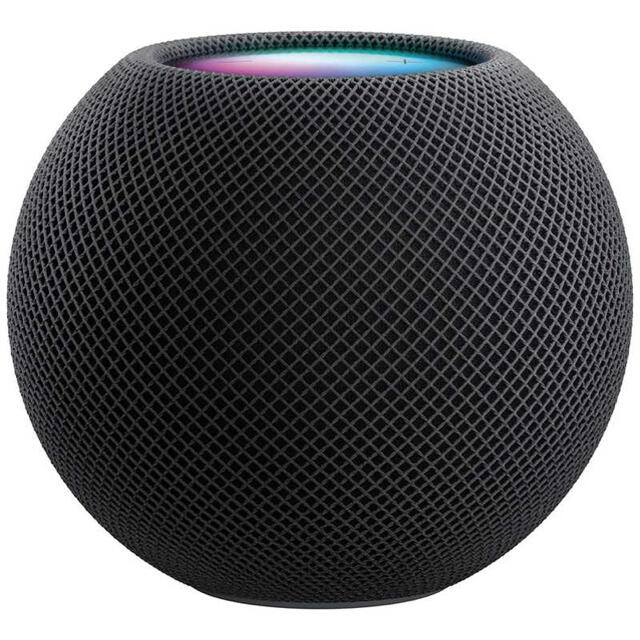 Apple(アップル)のhome pod mini スペースグレー スマホ/家電/カメラのオーディオ機器(スピーカー)の商品写真