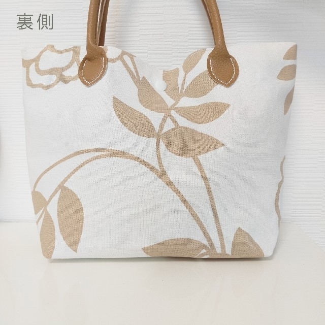 カラフル☆タッセルつき ボタニカルトートバッグ レディースのバッグ(トートバッグ)の商品写真