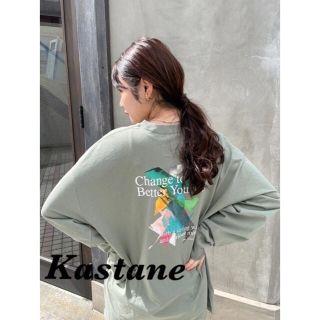 カスタネ(Kastane)の【新品.未使用】Kastane Sixsence GraffitiArt ロンT(Tシャツ/カットソー(七分/長袖))