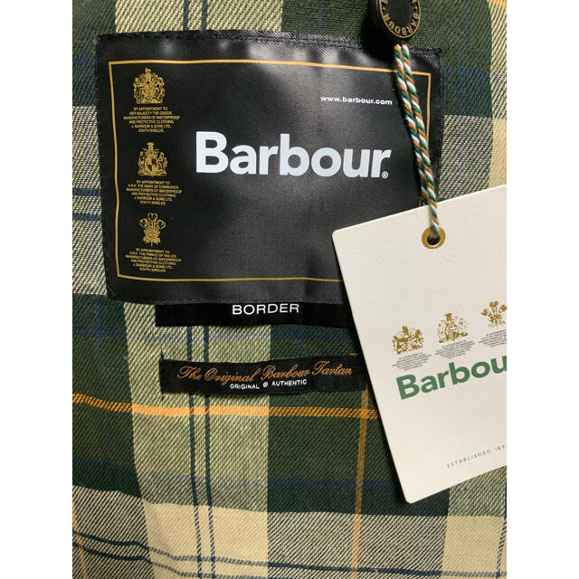 Barbour(バーブァー)の【新品】 Barbour Border Sage 38 バブアー ボーダー メンズのジャケット/アウター(ミリタリージャケット)の商品写真