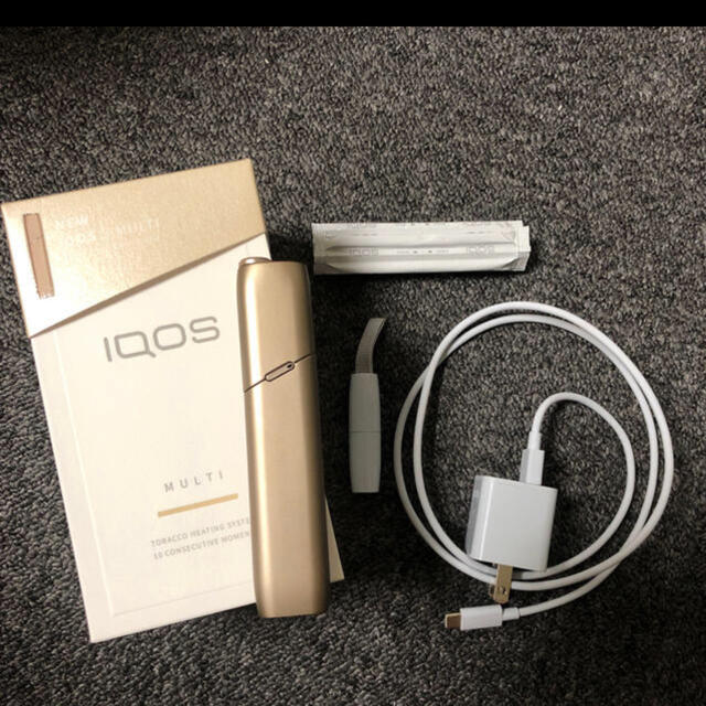 美品　iQOS マルチ　ゴールド