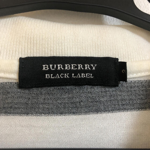 BURBERRY BLACK LABEL(バーバリーブラックレーベル)のひひさん専用！バーバリー ポロシャツ メンズ❗️ メンズのトップス(ポロシャツ)の商品写真