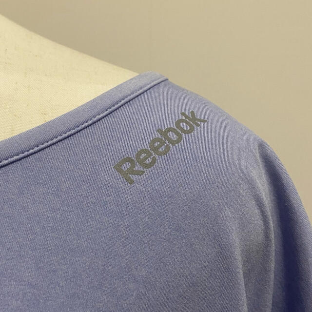 Reebok(リーボック)の【Reebok】薄紫色のトレーニング着(Tシャツ)💜 スポーツ/アウトドアのトレーニング/エクササイズ(トレーニング用品)の商品写真