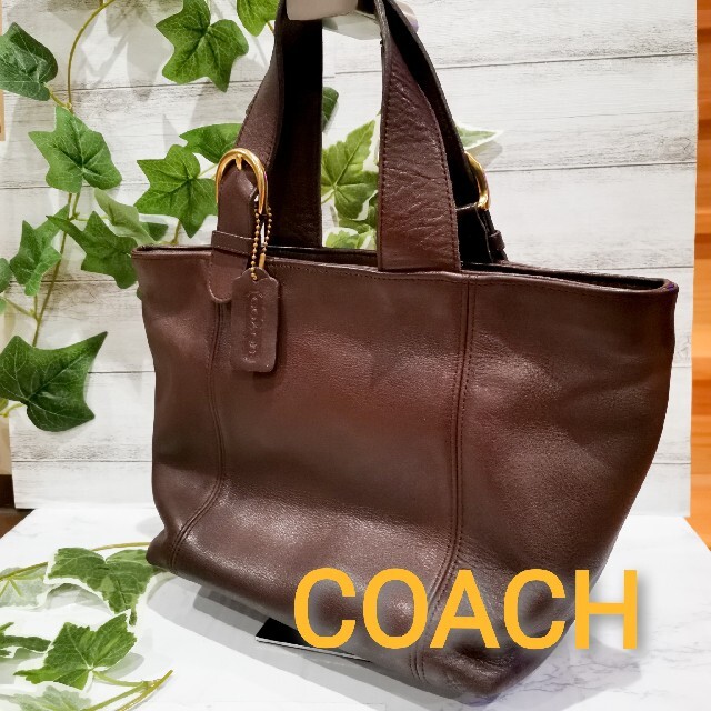 COACH コーチ　レザー　ハンドバッグ