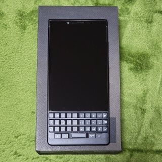 アンドロイド(ANDROID)の中古品　blackberry key2 black(スマートフォン本体)