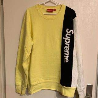 シュプリーム(Supreme)のSupreme シュプリーム ロゴスウェット 希少なイエロー！(スウェット)