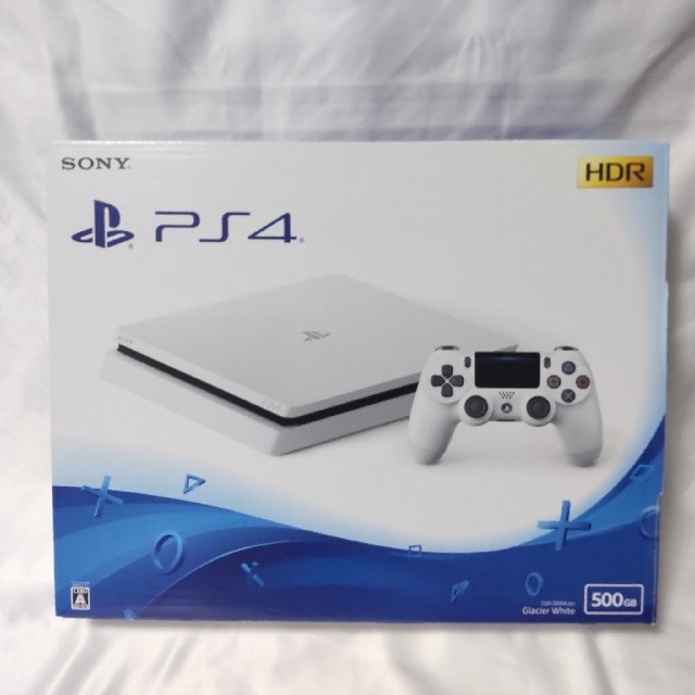 PlayStation4 - PS4 グレイシャーホワイト 薄型 CUH-2200A500GB 最新型