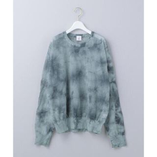 ビューティアンドユースユナイテッドアローズ(BEAUTY&YOUTH UNITED ARROWS)の6(ROKU)★SUKE TIE DYE MOTIF KNIT PULLOVER(ニット/セーター)