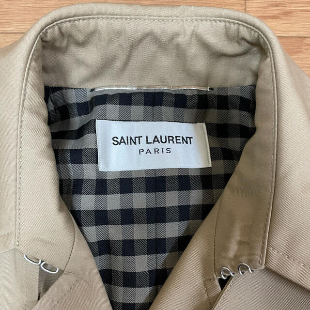 Saint Laurent(サンローラン)の9/14迄再値下 極美品 SAINT LAURENT PARIS トレンチ 44 メンズのジャケット/アウター(トレンチコート)の商品写真