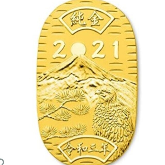 人気商品】 資産に❤ GINZA TANAKA 純金小判2021 50g 金属工芸