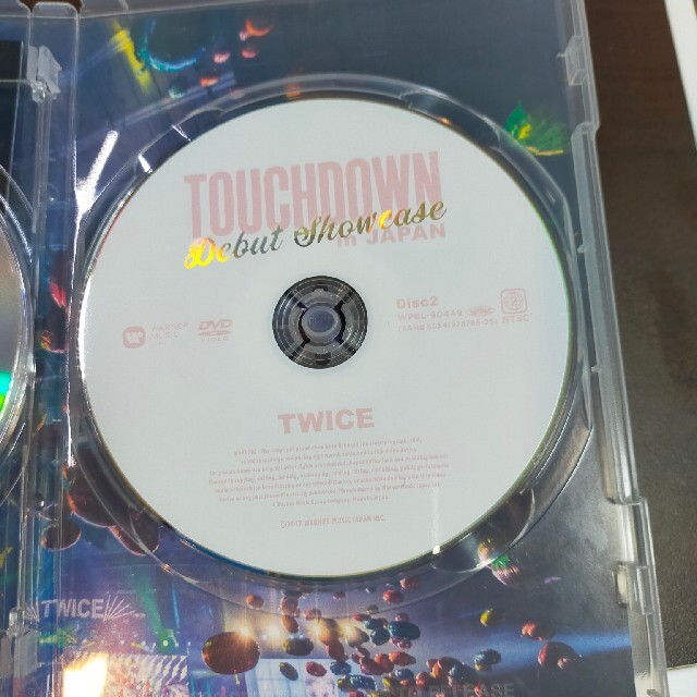 Waste(twice)(ウェストトゥワイス)のTWICE　DEBUT　SHOWCASE“Touchdown　in　JAPAN” エンタメ/ホビーのDVD/ブルーレイ(ミュージック)の商品写真