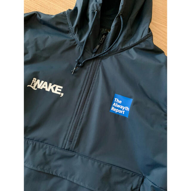 1LDK SELECT(ワンエルディーケーセレクト)の【貴重！】 Alwayth for Wake Nylon Anorak navy メンズのジャケット/アウター(ナイロンジャケット)の商品写真