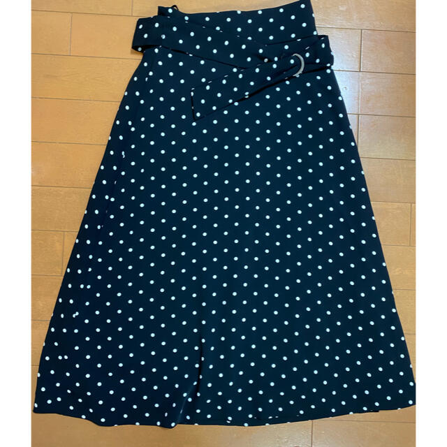 PROPORTION(プロポーション)のproportion ドットスカート ❣️ベルト付き レディースのスカート(ロングスカート)の商品写真