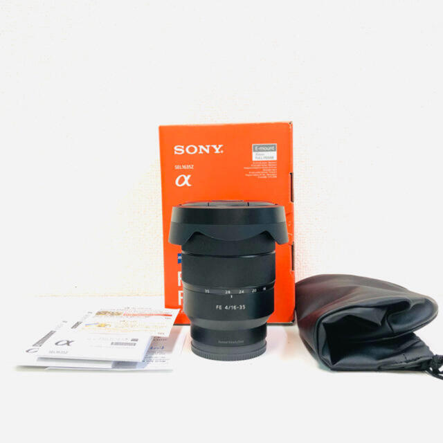 SONY(ソニー)の極上美品 SONY Tessar T* FE 16-35mm F4 ZA OSS スマホ/家電/カメラのカメラ(レンズ(ズーム))の商品写真