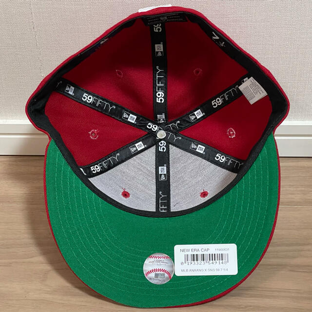 NEW ERA(ニューエラー)の【新品】 NEWERA ニューエラ エンゼルス SNS 大谷翔平 7 3/4 スポーツ/アウトドアの野球(記念品/関連グッズ)の商品写真