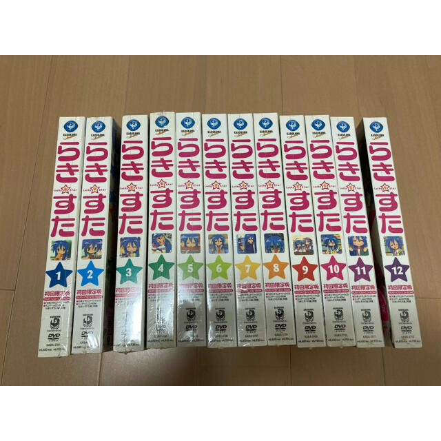 らき☆すた 初回限定版DVD 新品 未開封 おまけ付き らき☆すた 初回限定版DVD 新品 未開封 おまけ付き