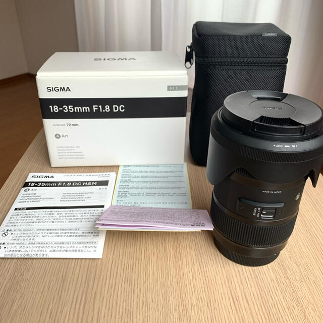 【極上美品】シグマ　sigma 18-35mm F1.8 DC Art キャノン