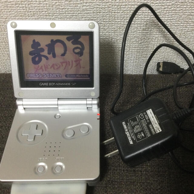 ゲームボーイアドバンスSP まわるメイドインワリオ