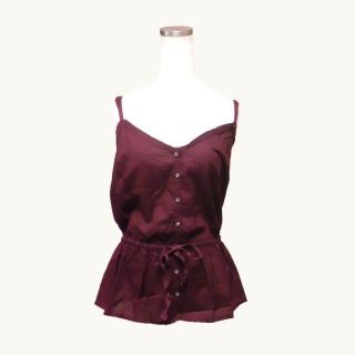 ホリスター(Hollister)の★新品★ホリスター★キャミソール (Burgundy/L)(キャミソール)