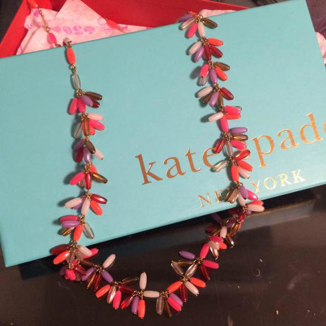 kate spade new york(ケイトスペードニューヨーク)のケイトスペード ネックレス 美品 レディースのアクセサリー(ネックレス)の商品写真