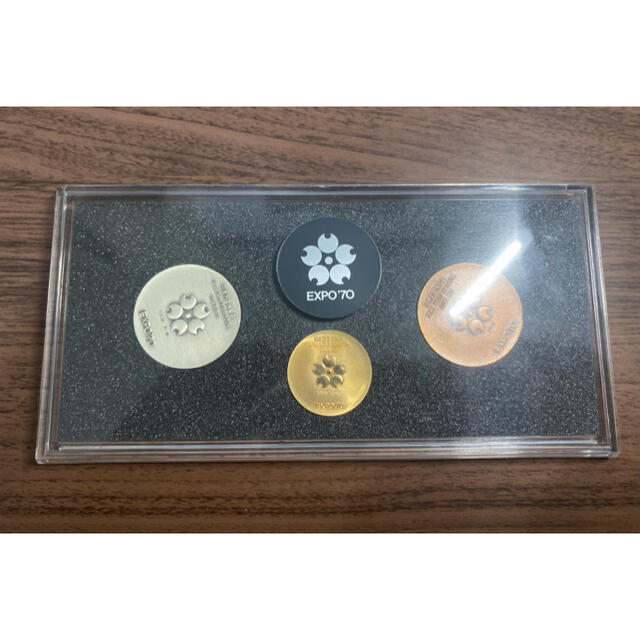 日本万国博覧会 EXPO70 エキスポ 記念メダル 造幣局 3枚セット エンタメ/ホビーの美術品/アンティーク(貨幣)の商品写真