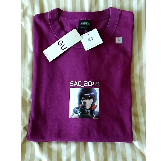 GU(ジーユー)の新品未使用　GU TシャツSAC-2045 メンズのトップス(Tシャツ/カットソー(半袖/袖なし))の商品写真