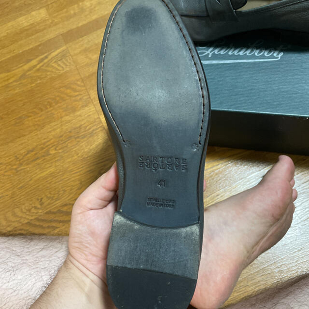 SARTORE(サルトル)のSARTORE コインローファー メンズの靴/シューズ(ドレス/ビジネス)の商品写真