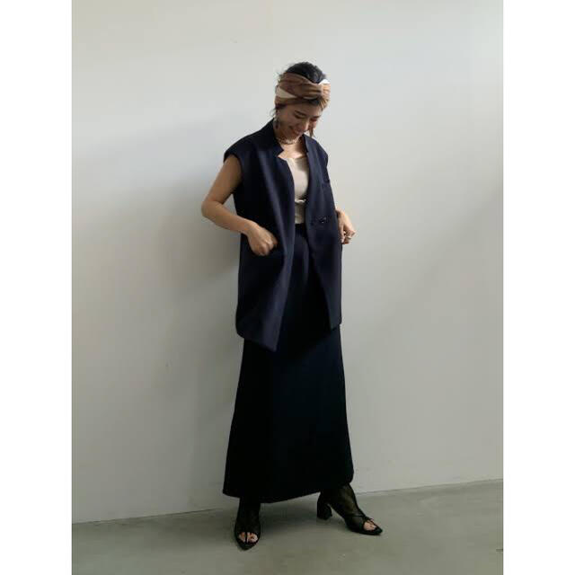 OTONA WRAP VEST SET UP DRESS アメリ Ameri 日本最級 ypfbd.org-日本