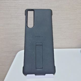 ソニー(SONY)のXperia1Ⅱ 純正ケース ブラック(Androidケース)