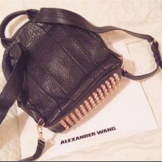 アレキサンダーワン(Alexander Wang)のALEXANDER WANG DUMBO LEATHER BLACK(リュック/バックパック)