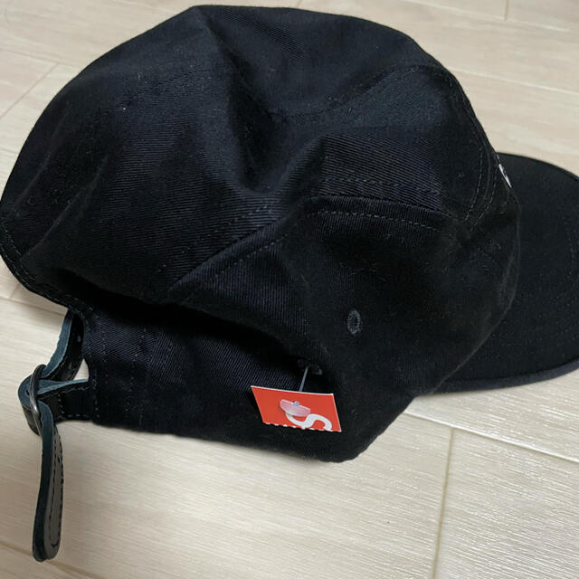 supreme washed chino twill camp cap 黒