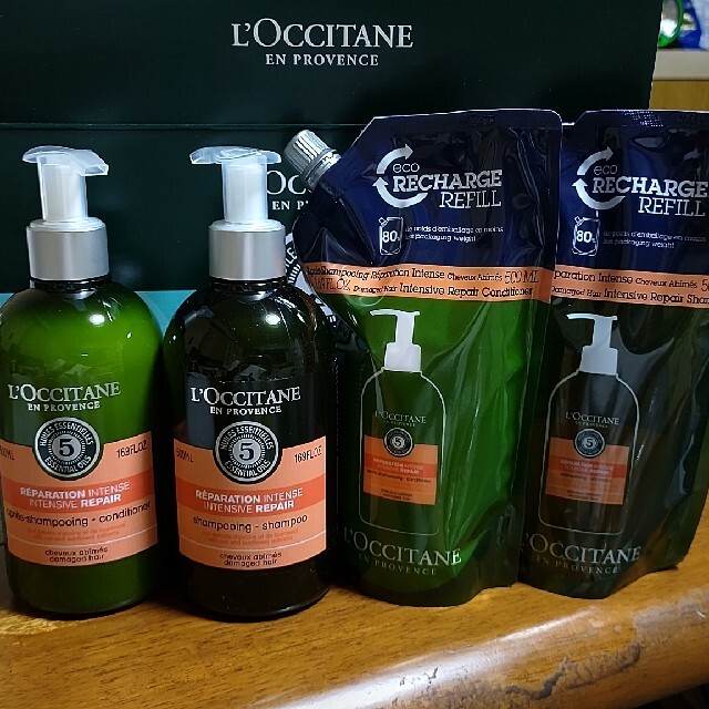 L'OCCITANE(ロクシタン)のファイブハーブスリペアセット コスメ/美容のヘアケア/スタイリング(シャンプー/コンディショナーセット)の商品写真