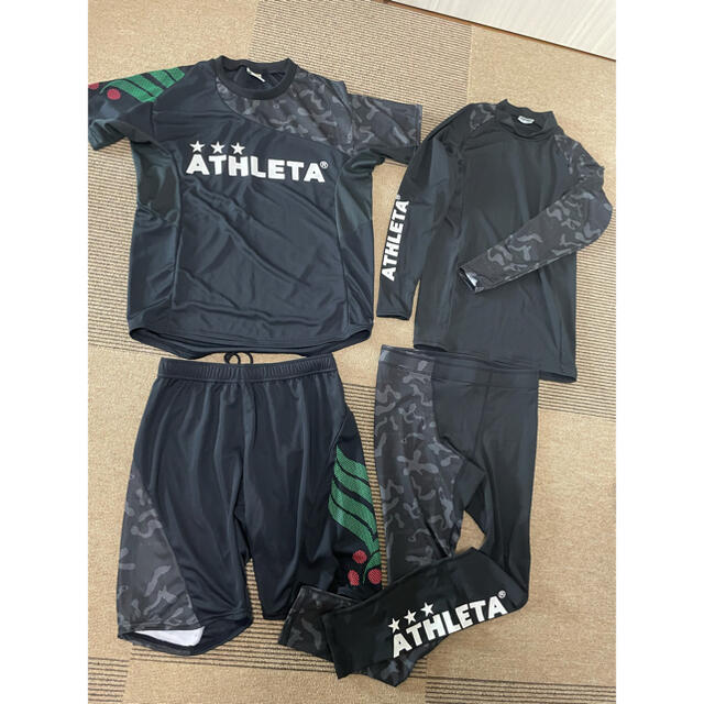 ATHLETA - ATHLETA アスレタ 迷彩 スポーツウェア セット Mサイズの通販 by NB shop｜アスレタならラクマ