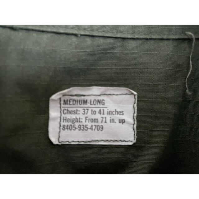 60'sジャングルファティーグジャケット4th メンズのジャケット/アウター(ミリタリージャケット)の商品写真