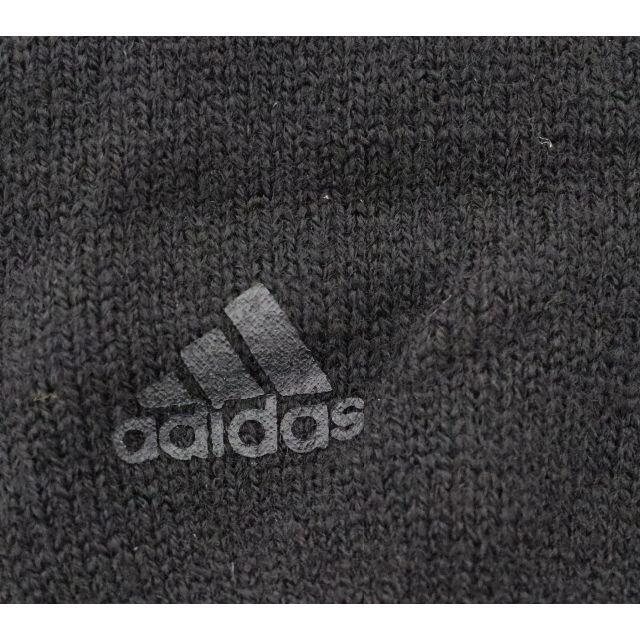 adidas(アディダス)のadidas アディダス 手袋5本指指カラー切り替え 【日本製 】ブラック新品 メンズのファッション小物(手袋)の商品写真