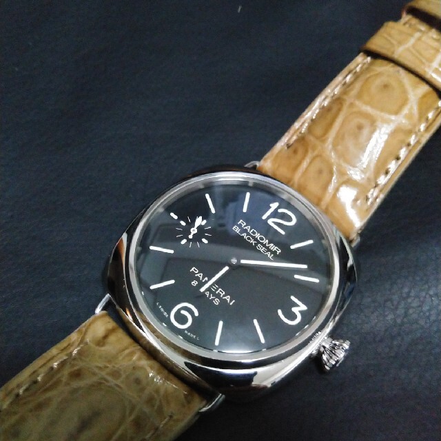 OFFICINE PANERAI(オフィチーネパネライ)のPANERAI パネライ ラジオミール ブラックシール 8デイズPAM00609 メンズの時計(腕時計(アナログ))の商品写真