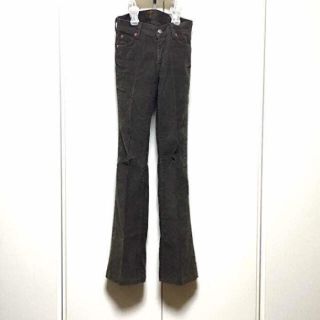 セブンフォーオールマンカインド(7 for all mankind)の7 for all mankind Dark Brownコーデュロイパンツ(カジュアルパンツ)