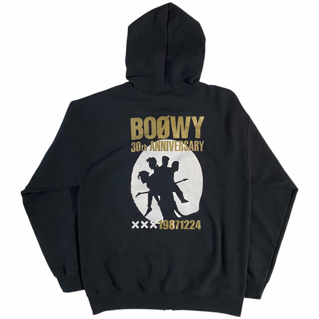 BOØWY ボウイ 30周年 ジップアップ パーカー Mサイズ