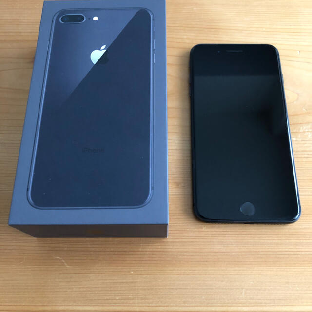 美品 iPhone8plus SIMフリー gray 64GB