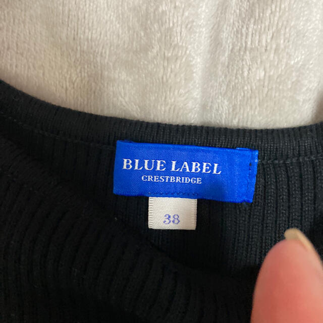 BURBERRY BLUE LABEL(バーバリーブルーレーベル)のクレストブリッジ　美品‼️ ワンピース レディースのワンピース(ミニワンピース)の商品写真