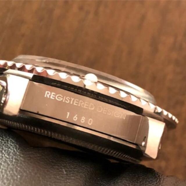 ROLEX(ロレックス)の超美品 ROLEX 黒文字盤 デイト 赤SUBMARINER＋TIFFANY メンズの時計(腕時計(アナログ))の商品写真