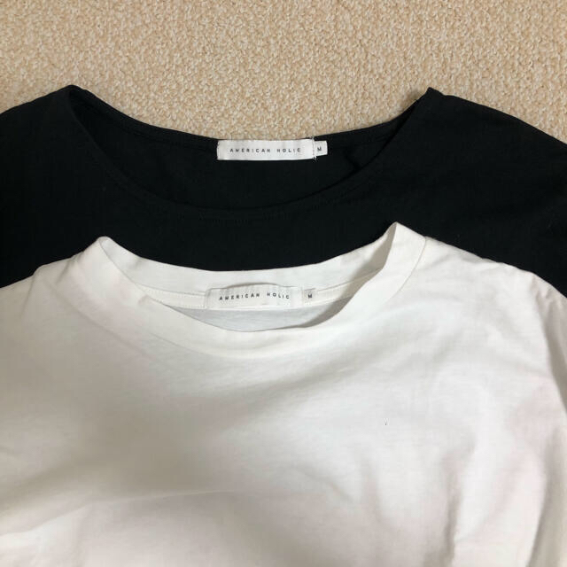 おちゃこ様専用 アメリカンホリック Tシャツ チュニック 2枚セット レディースのトップス(Tシャツ(半袖/袖なし))の商品写真