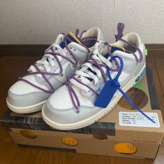 Off-White×NIKE オフホワイト×ナイキ ダンク ロー 48/50(スニーカー)