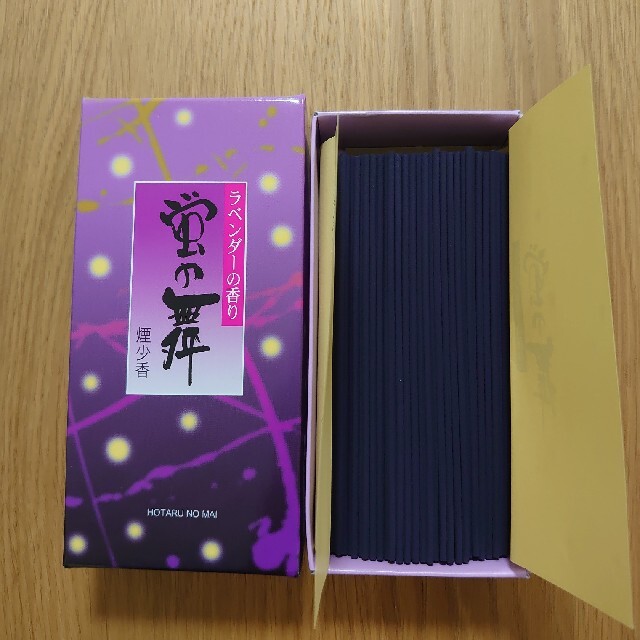 お線香×6箱セット 蛍の舞 煙り少なめ ほのかなラベンダーの香り お線香×6箱セット 蛍の舞 煙り少なめ ほのかなラベンダーの香り