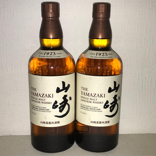 食品/飲料/酒山崎ノンビンテージ2本セット