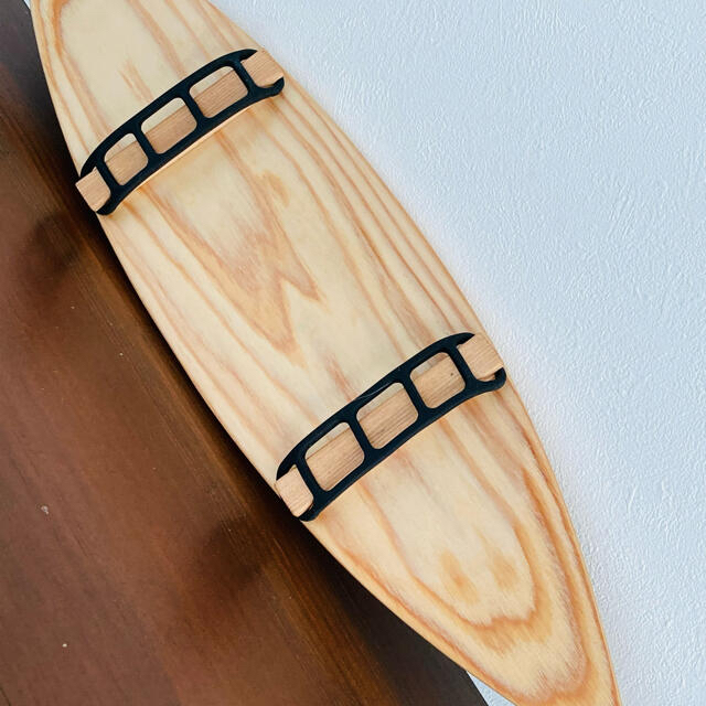サーフボード　ルームミラー　ショートボード版　木製