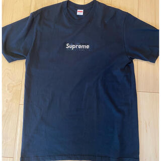 シュプリーム(Supreme)の美品 Supreme/Swarovski  Box Logo Tee L(Tシャツ/カットソー(半袖/袖なし))